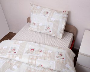 ΣΕΤ ΣΕΝΤΟΝΙΑ 120Χ160 ΚΡΙΣ KIDS