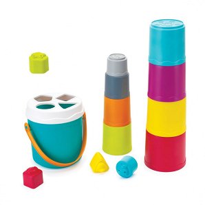 SHAPE SORTING STACK N' NEST BUCKETS