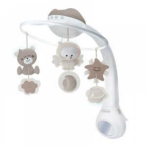 3 IN 1 PROJECTOR MUSICAL MOBILE(ECRU)