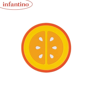 Soothing Silicone Teether, Orange