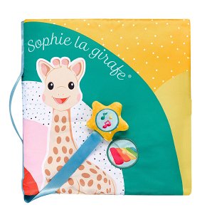 Sophie La Girafe Σόφι Βιβλίο Δραστηριότητων "Αγγίζω & Παίζω" από Ύφασμα με Ήχους για 3+ Μηνών
