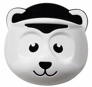 Αποθηκευτικό παιχνιδιών μπάνιου Panda ασπρόμαυρο