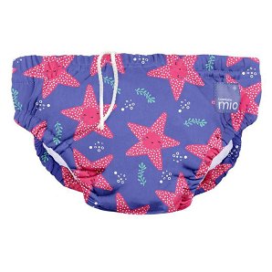 BAMBINO MIO REUSABLE SWIM NAPPY, SUPERNOVA STAR, MEDIUM (6-12 MONTHS)