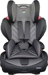 Παιδικό κάθισμα αυτοκινήτου Kidscom Sport 1 Grey / Black