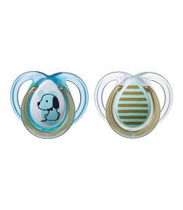 Πιπίλες Σιλικόνης Moda 0-6M Boy