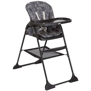 Παιδική Καρέκλα Φαγητού Joie Mimzy Snacker ABC Charcoal