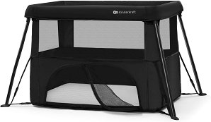 Kinderkraft travel cot CAMI BLACK