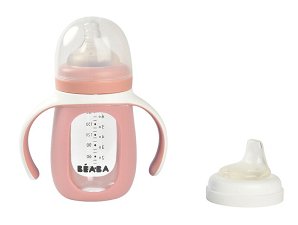 3 IN 1 LEARNING BOTTLE 210 ML + SILICONE
