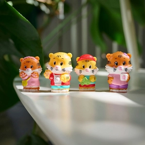 Klorofil Set of 4 Characters Tiger Family