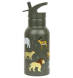 Stainless steel drink bottle: Savanna