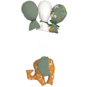 Παιδικό Διακοσμητικό Μόμπιλε Ελέφαντας-Μπαλόνια