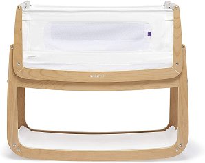 SnuzPod 4 Bedside Crib - Natural