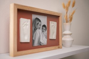2 Prints Frame - Rainbow Terracotta