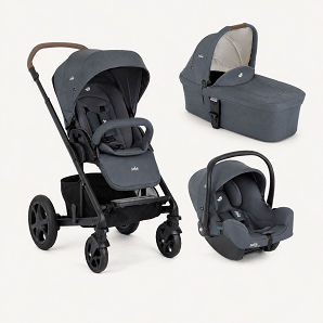 Βρεφικό Trio Set Joie Chrome DLX με Πορτ μπεμπέ & I-SNUG 2 Moon Light