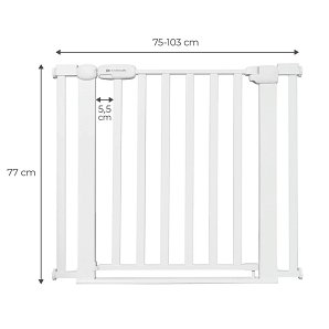Kinderkraft SAFE SNAP safety gate WHITE