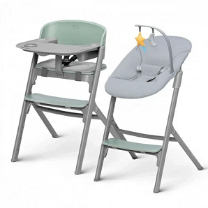 Παιδική καρέκλα φαγητού Livy Olive Green με Relax