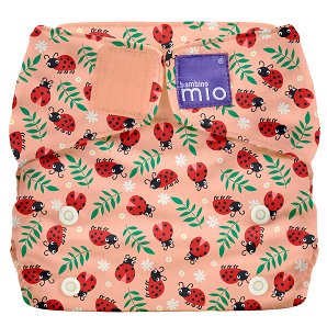 BAMBINO MIO MIOSOLO ALL-IN-ONE REUSABLE NAPPY, LOVEABLE LADYBUG