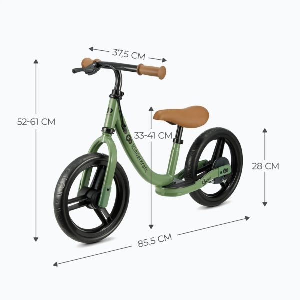 Balance bike SPACE light green