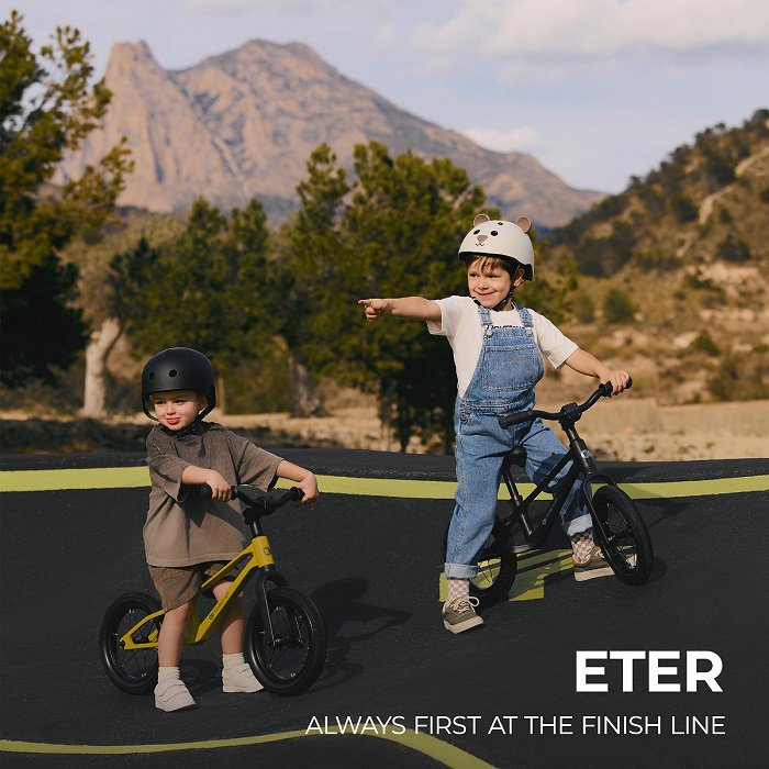Kinderkraft balance bike ETER BLACK