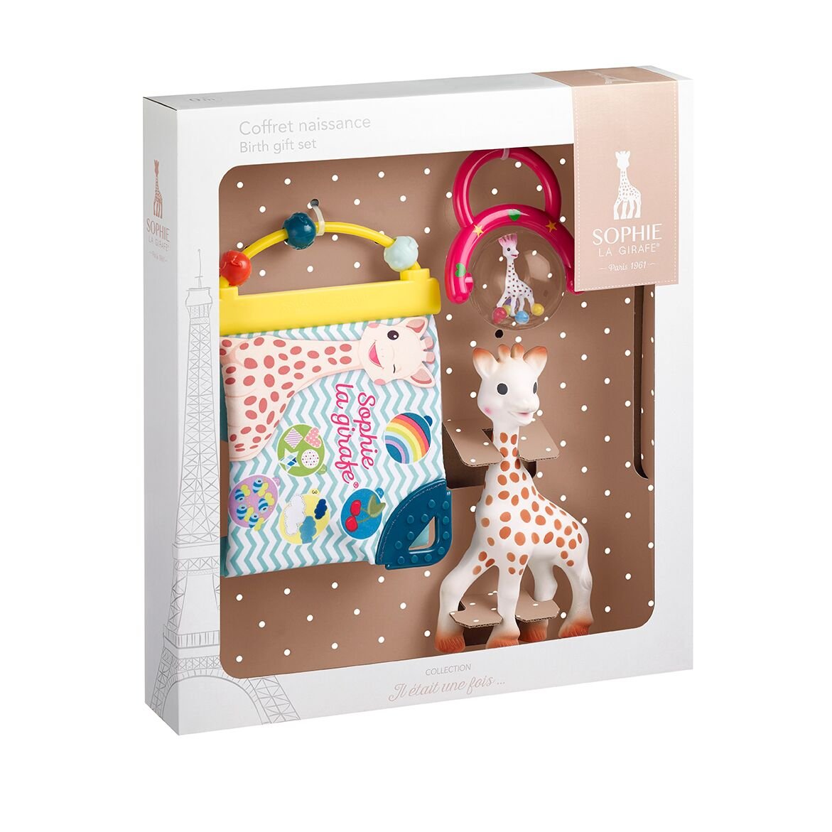 Sophie La Girafe Σετ Δώρου για Μωρά 3τμχ