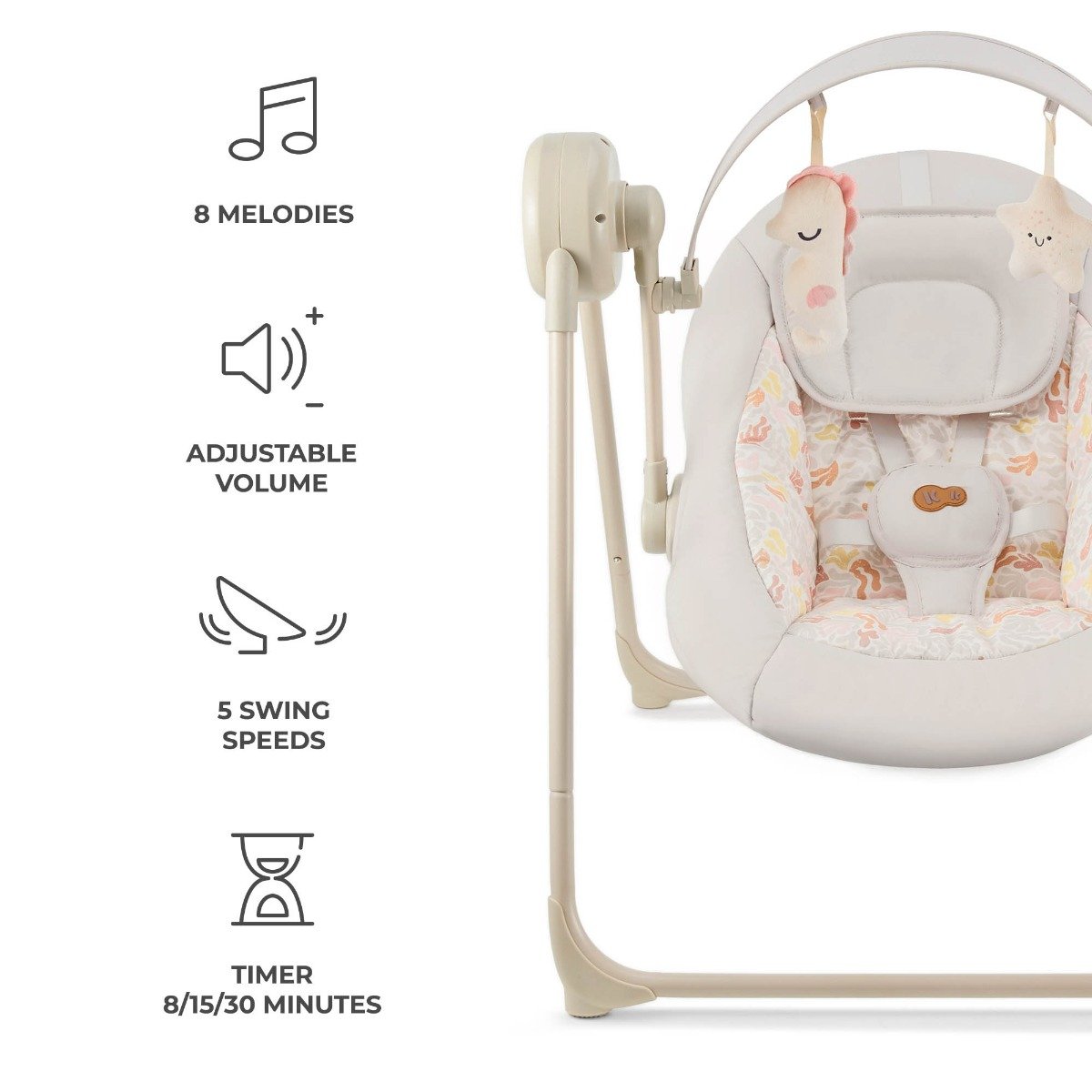 Kinderkraft bouncer SWINGEE beige