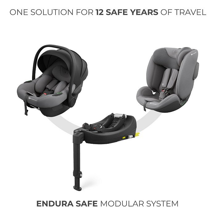 Kinderkraft ENDURA SAFE MODULAR SYSTEM GREY