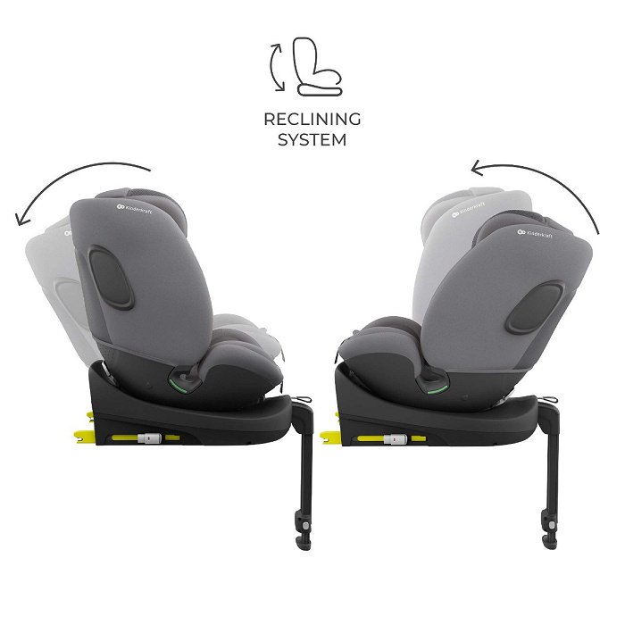 Kinderkraft Car Seat I-FIX ENDURA SAFE 61-150 cm GREY