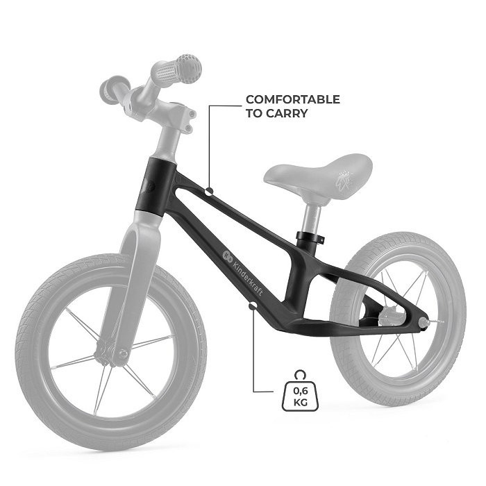 Kinderkraft balance bike ETER BLACK