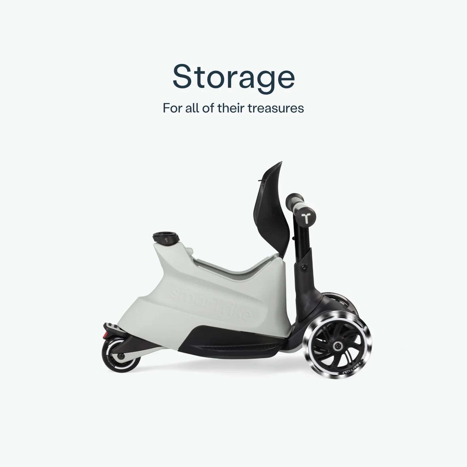 Xtend Scooter ride on Cool Grey