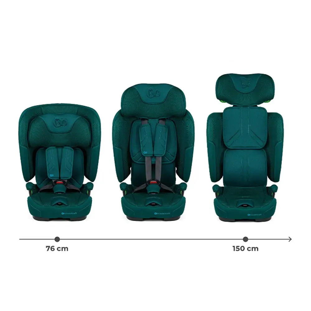 Kinderkraft Car Seat  FIX2GO i-Size 76-150cm GREEN