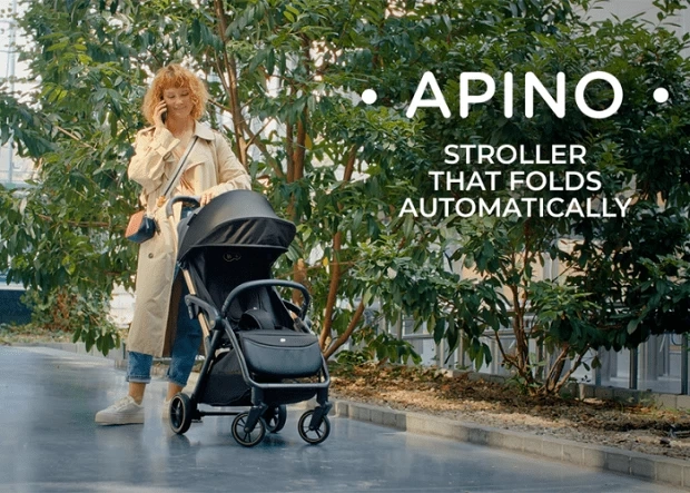 Βρεφικό Καρότσι Apino Raven Black