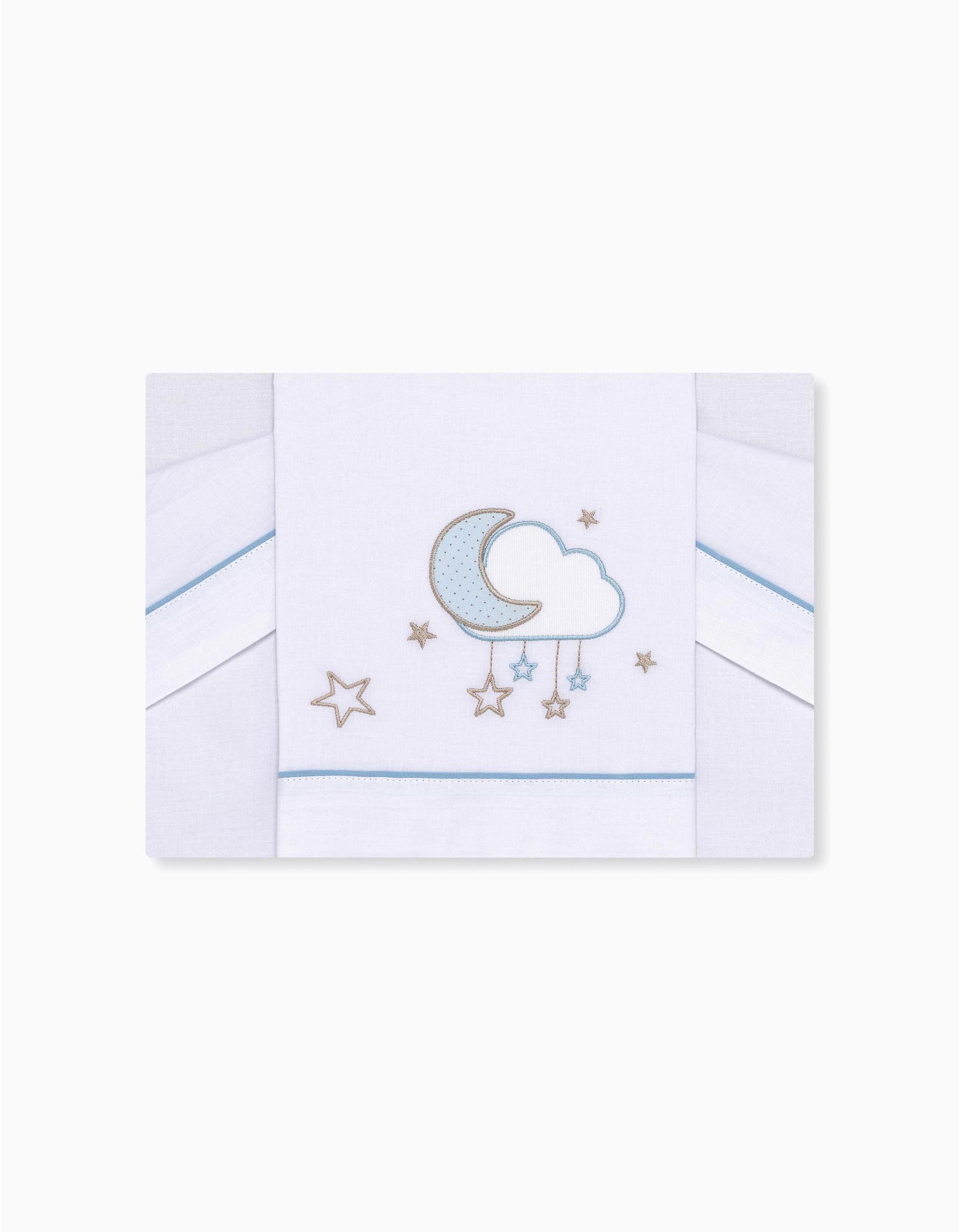 Σεντόνια σετ 3τμχ 80x140 Nube W/Grey