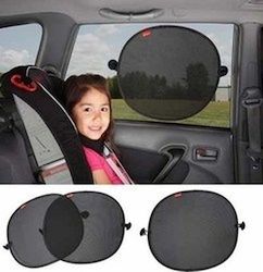 SUN SHADE 2 PACK SUN STOPPERS - BLACK
