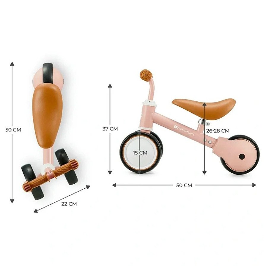 Balance bike CUTIE pink