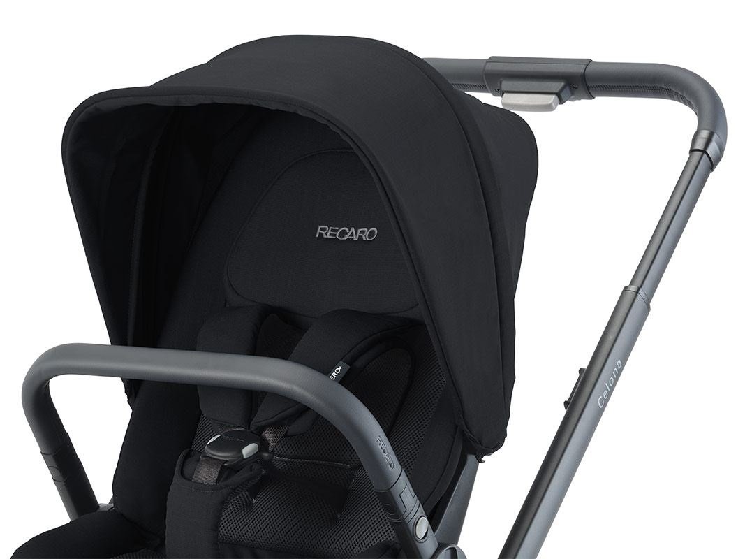 Βρεφικό Καρότσι Recaro Celona Silver Select Νight Black