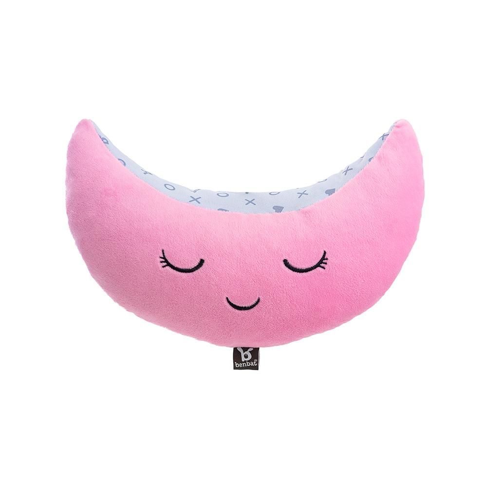 Παιδικό μαξιλάρι στήριξης για το κεφάλι Ben-Bat Moon Ροζ