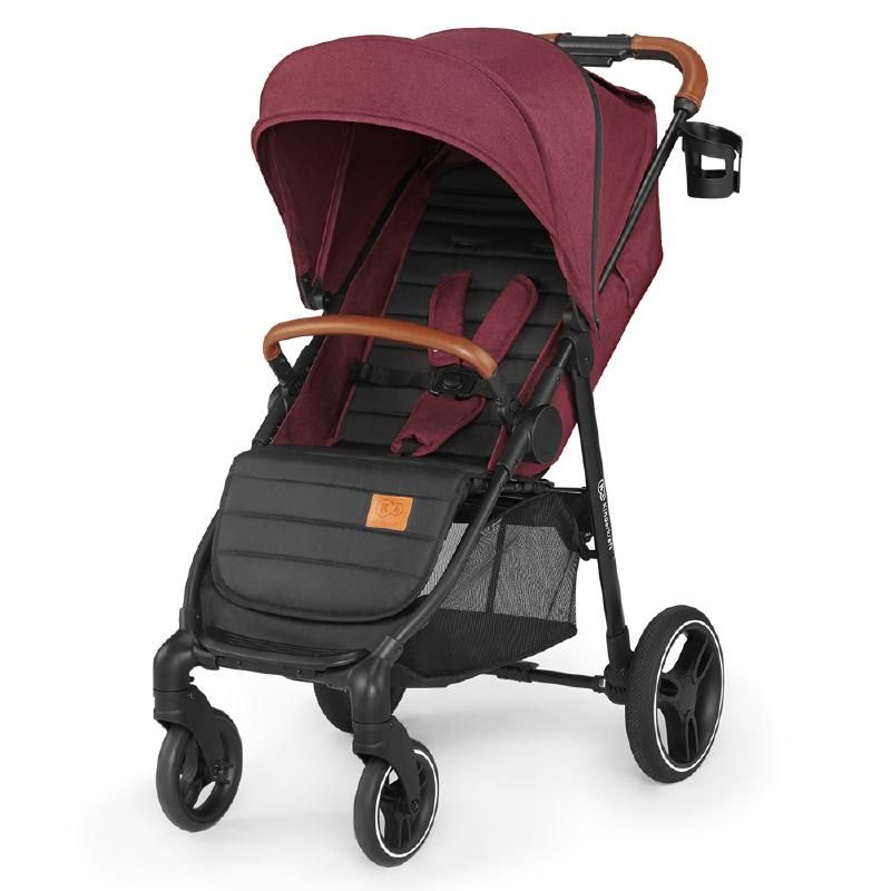 Βρεφικό Καρότσι Kinderkraft Grande Burgundy