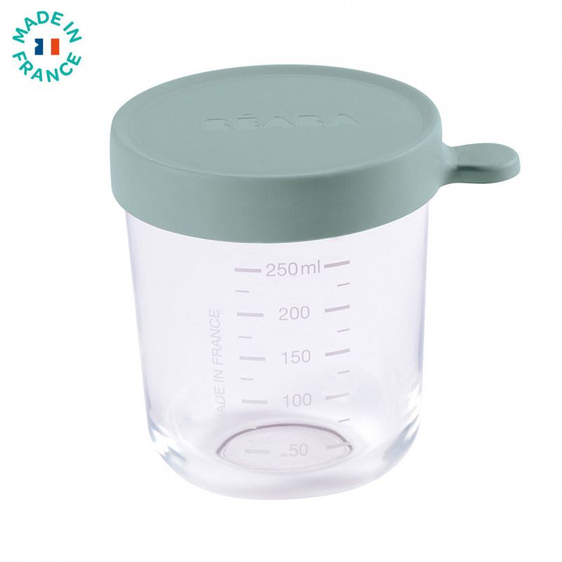 Δοχείο Αποθήκευσης Φαγητού Γυάλινο 250 ml Eucalyptus Green