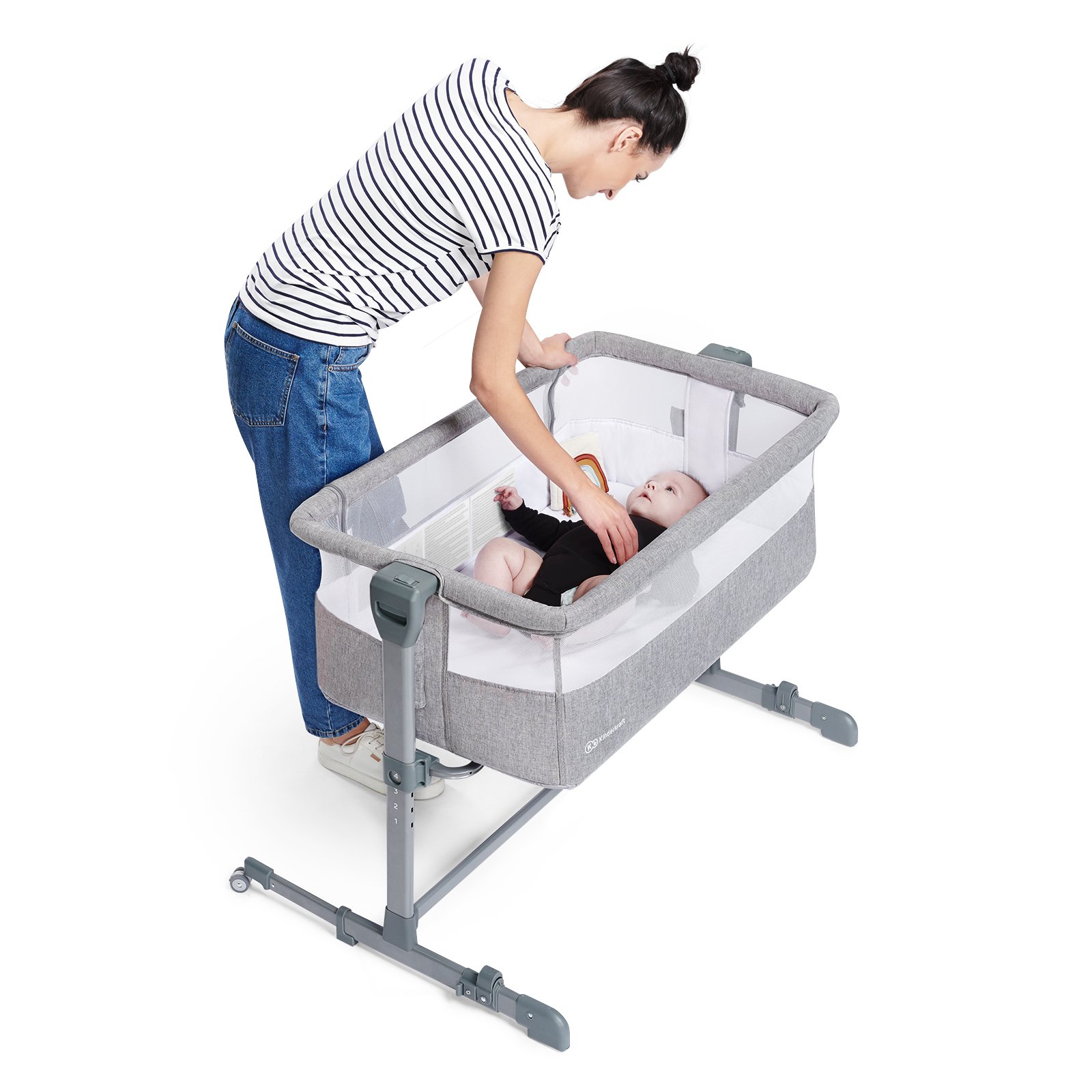 Βρεφικό Λίκνο Neste Air Grey