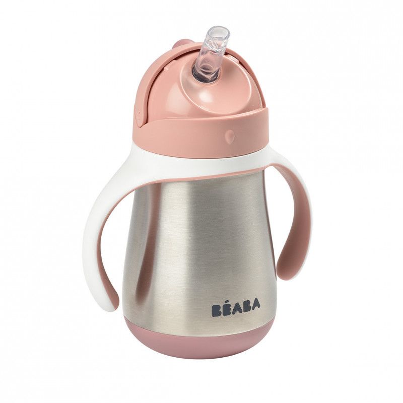 Ποτηράκι Θερμός  250ml Beaba Old Pink