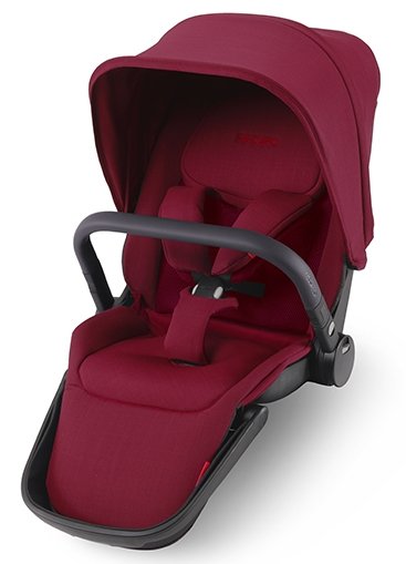 Duo Set Recaro Sadena Select Garnet Red ( Μαύρος Σκελετός )