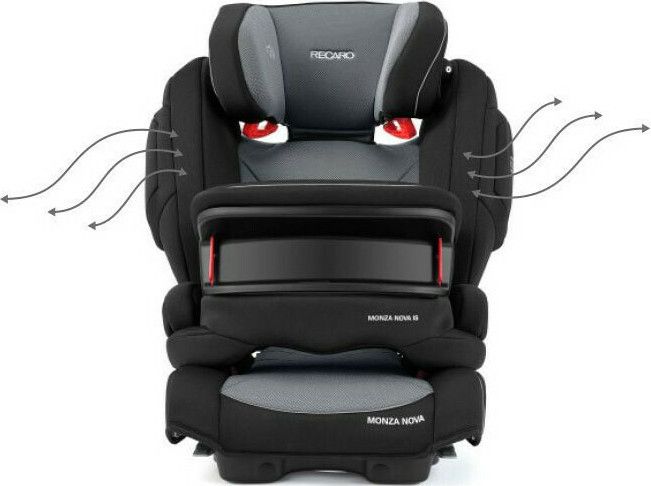 Παιδικό κάθισμα αυτοκινήτου Recaro Monza Nova IS Prime Silent Grey