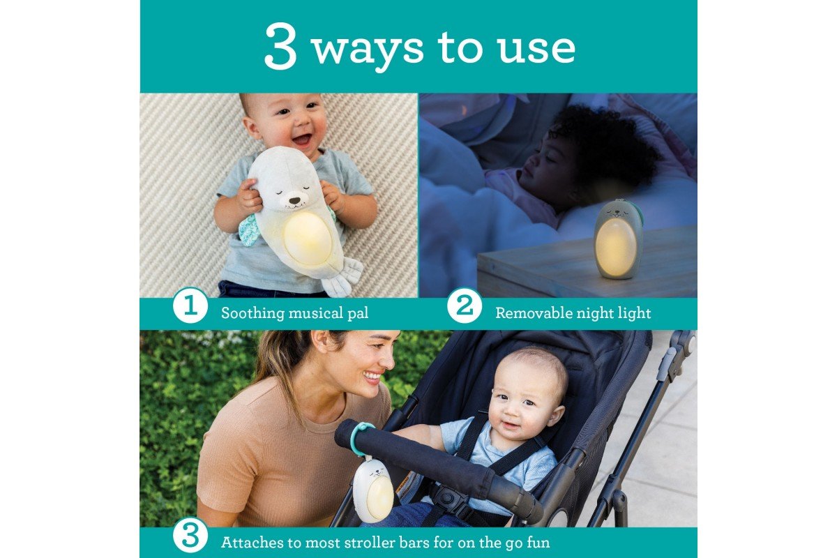 3-in-1 Sounds & Lights Soothing Pal