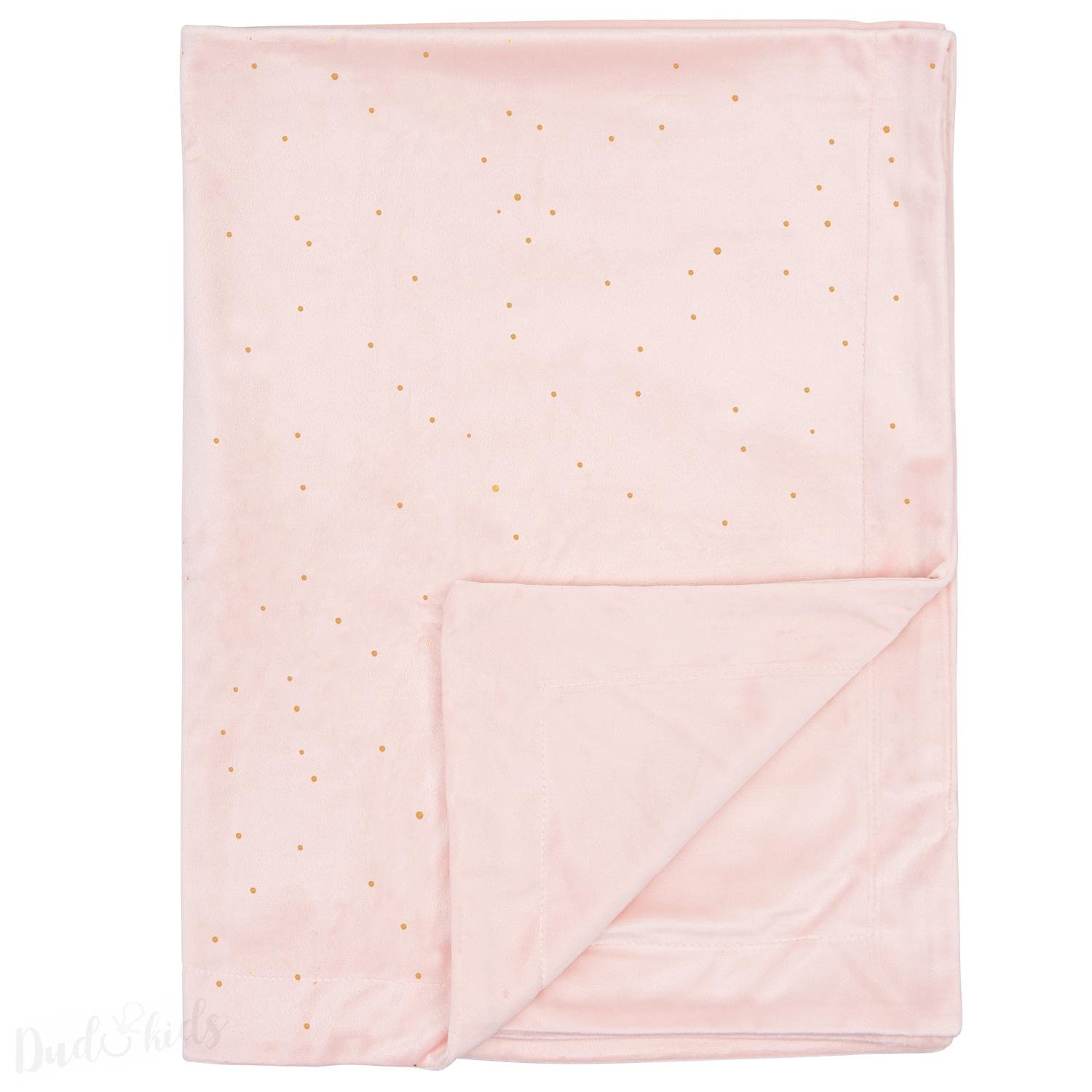 STAMPLING  BLANKET 80X110 PINK