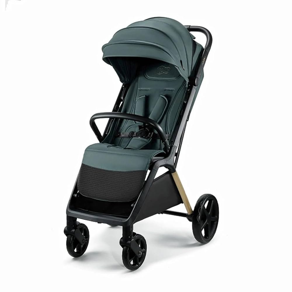 Kinderkraft stroller LOOM JADE GREEN