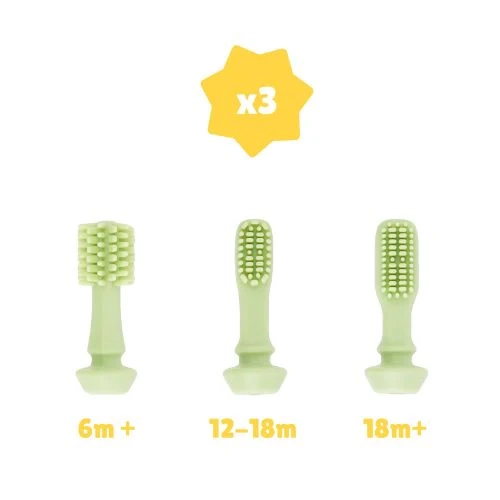 Progressive Silicone Toothbrush