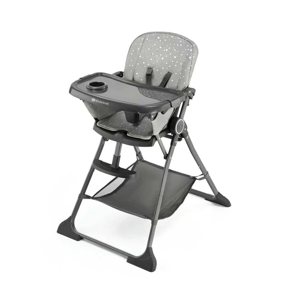 Kinderkraft feeding chair FOLDEE GREY