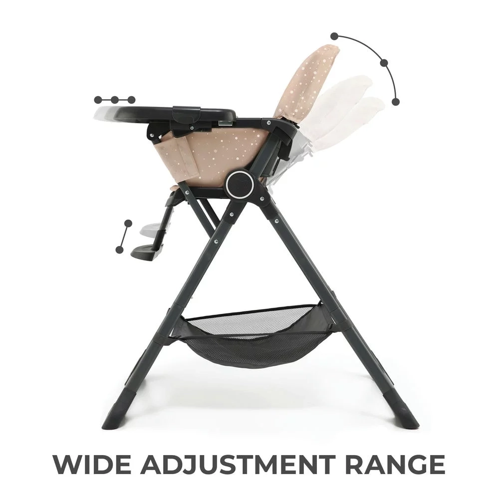 Kinderkraft feeding chair FOLDEE PINK