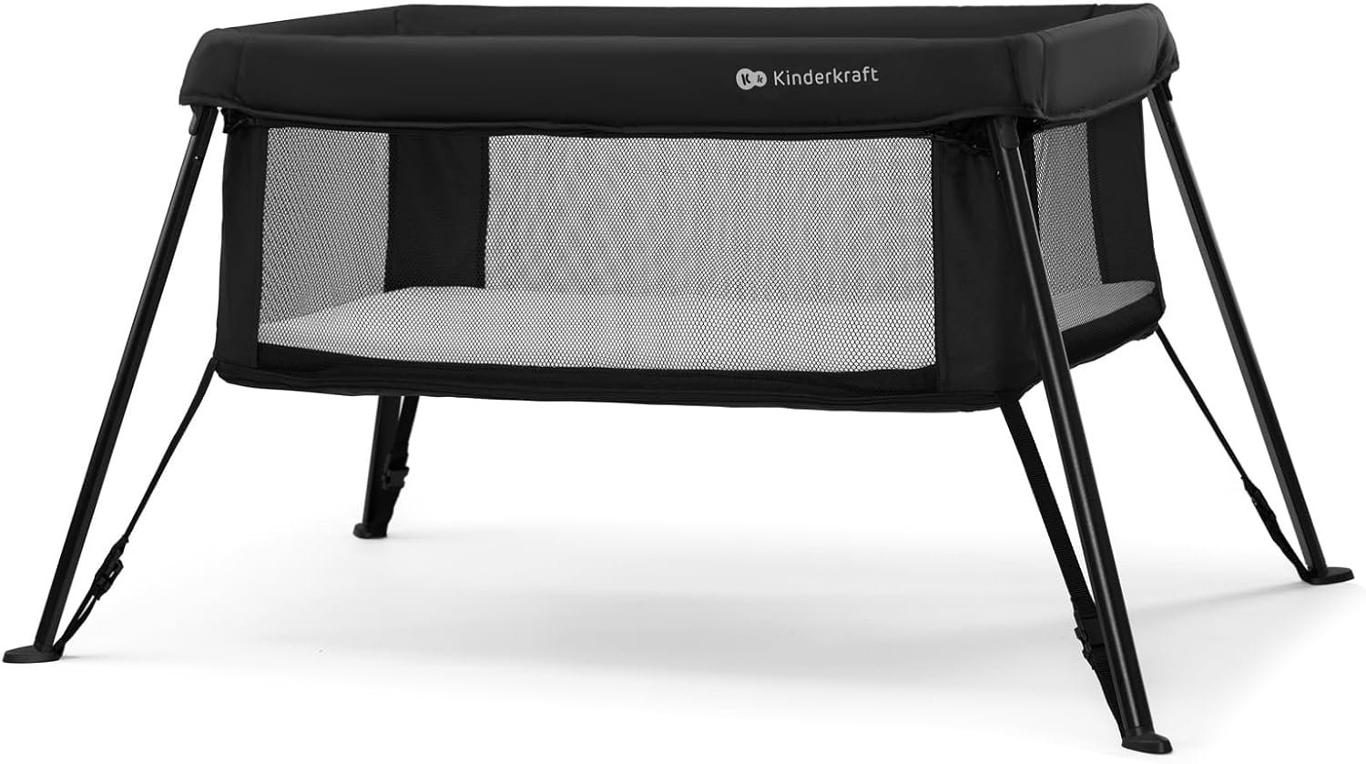 Kinderkraft travel cot CAMI BLACK