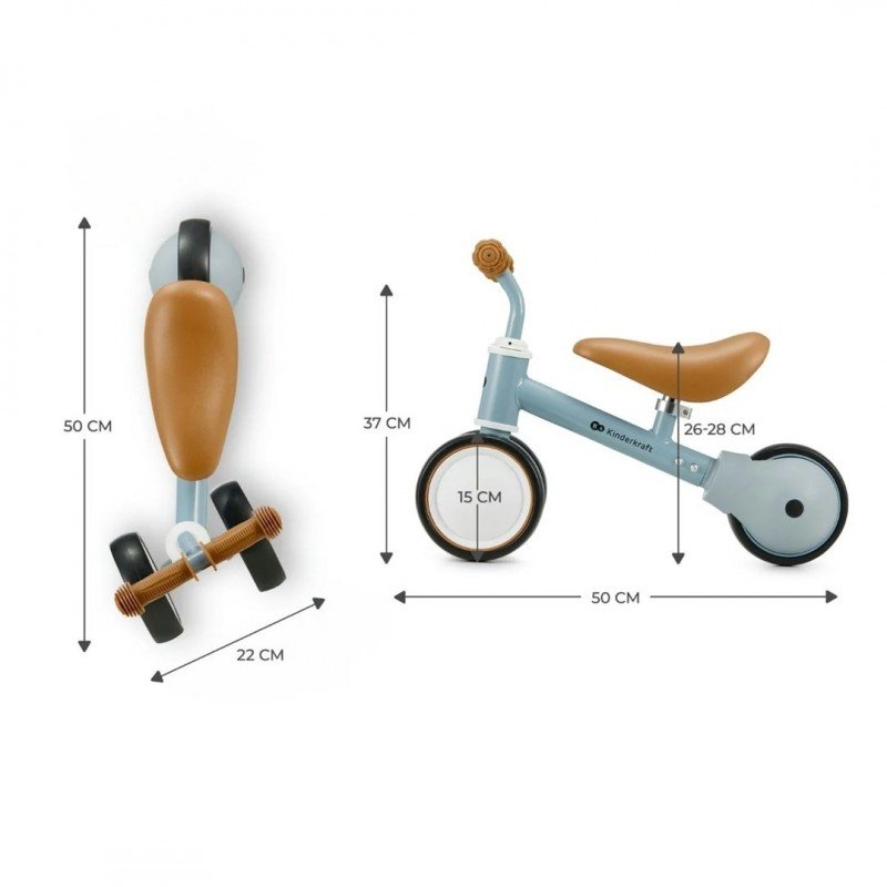 Balance bike CUTIE light blue